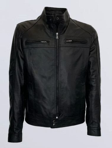 Herren lederjacke schwarz - herren,