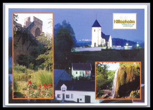 Ansichtskarte wehrkirche - ansichtskarte,