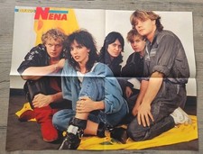 Nena+Band / Nino de Angelo - Superposter aus BRAVO - 80er Jahre !