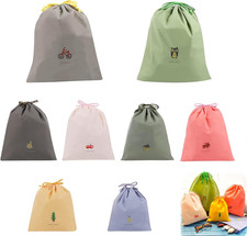 EMITUOFO Wasserdicht Packbeutel Set, 8 Stück Koffer Organizer Reisebeutel Organi