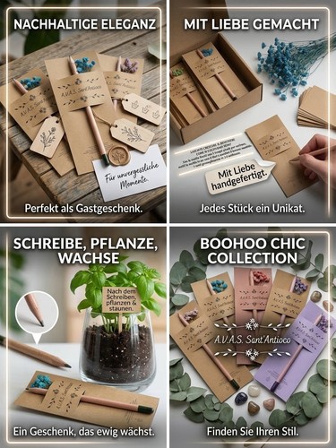 Wachsender bleistift mit samen - wachsender,