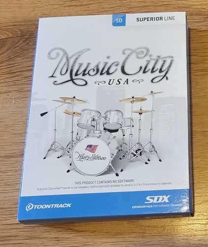 Toontrack sdx music - toontrack, city