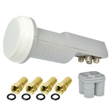 Universal Quattro LNB digital FULL HD HDTV 4K UHD ► Multischalter / Multiswitch