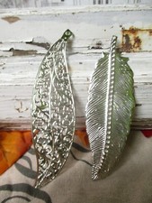 Blätter Herbstdeko silber