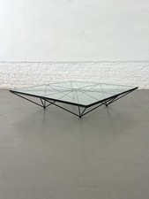 B&B Italia Alanda Couchtisch Glastisch 80er Paolo Piva Designertisch vintage
