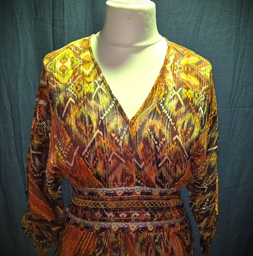 Desigual boho maxi kleid - maxi,