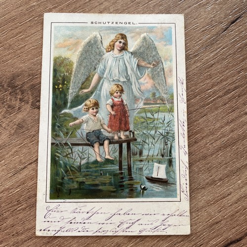 Rare alte 1900 engel - ak,