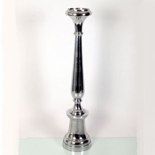 Bodenleuchter silber 64cm - silber,