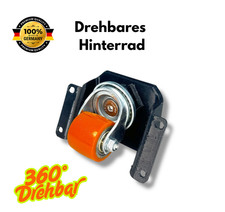 ⭐️Drehbares Hinterrad für Husqvarna Gardena Flymo MCCulloch Rasenmäher Roboter⭐️