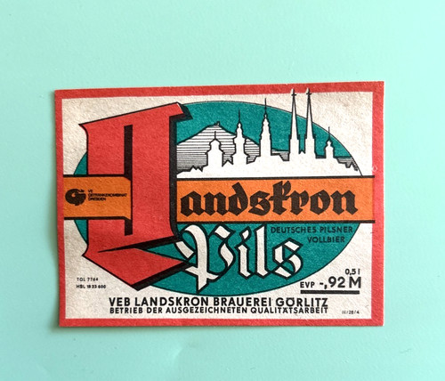 Bieretikett beerlabel ddr - ddr,