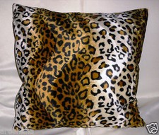 Kissenbezug mit Füllung. Tiermuster Afrika Deco Kissen Sofakissen 40 cm x 40 cm