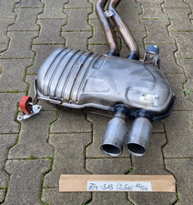 BMW Z4 E85 E86 Auspuff HINTEN N52 Motor Endschalldämpfer 7560513 Endtopf 2,5 si