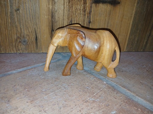 Elefant holz schnitzerei - elefant,
