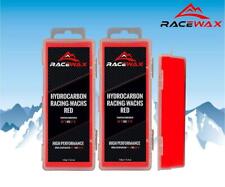 RaceWax Hydrocarbon Racing Wachs Ski Langlauf Snowboard Profi Wax Red 250g