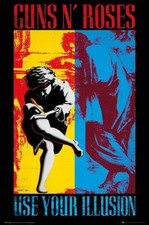 GUNS N' ROSES FLAGGE FAHNE USE