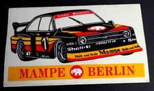 Werbe-Aufkleber Zakspeed Ford Escort Mampe Berlin Motorsport 70er Touren