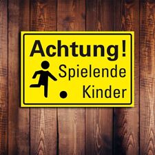 Achtung! Spielende Kinder