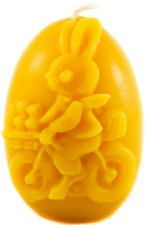 Osterei-Kerze 100% Bienenwachs