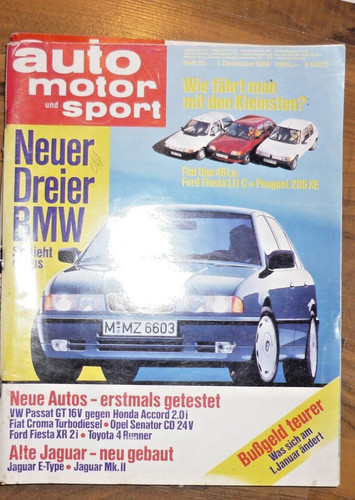 Auto motor sport 1989 - auto,