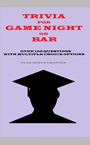 Trivia for game night bar - game, or