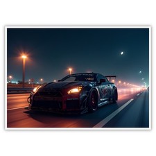 Fahrzeug Auto A4 Kunstdruck