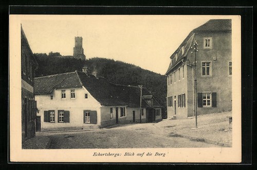 Eckartsberga ansichtskarte - eckartsberga,,