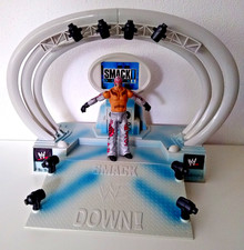 WWE Figuren SMACKDOWN! ENTRANCE STAGE Wrestling Bühne Arena Rampe Playset Ring