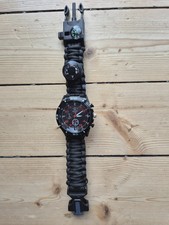 Paracord Survival Armbanduhr