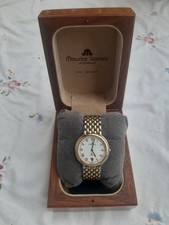 Maurice Lacroix Herrenarmbanduhr, Bicolor,Zustand sehr gut, edle Holzschatulle!!