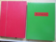 2 Alben "Briefmarken