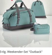 weekender reisetasche 3tlg