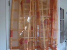 Gardinen Vorhänge Dekoschals Schlaufenschals 3 x Organza 2,35 x 1,40 Edel Satin!