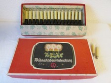 16er DDR Christbaumbeleuchtung Weihnachtsbaumbeleuchtung Sonneberg (B1)