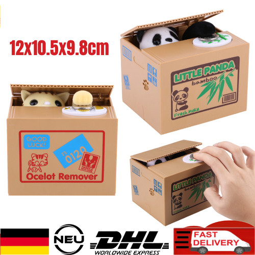 Elektronische spardose panda - spardose,