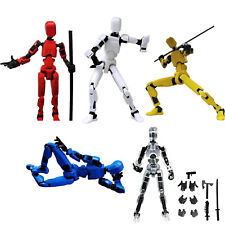 5 Stück Titan 13 Actionfigur T13 Roboter Actionfigur bewegliche Roboter Action