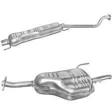 Auspuff für Opel Astra G 1.6i