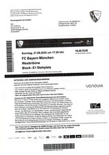 Ticket BL VfL Bochum - Bayern