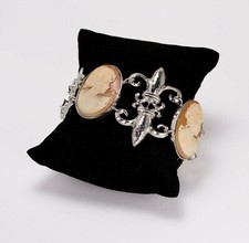 Silber Armband 925 Lilien Und