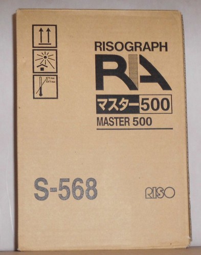 Riso 568 master 500 - master, rollen