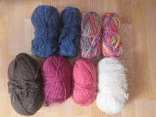 Reste Wolle  Konvolut