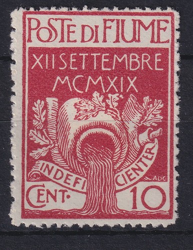 Fiume 1920 militärpostmarke - fiume,