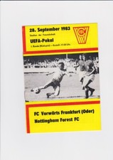 1983/84 FC Vorwarts Frankfurt