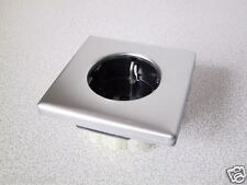 KOPP Steckdose ohne Kinderschutz VISION stahl-silber UP Unterputz Schutzkontakt