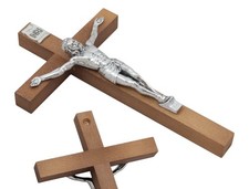 Kreuz Braun Jesusfigur –
