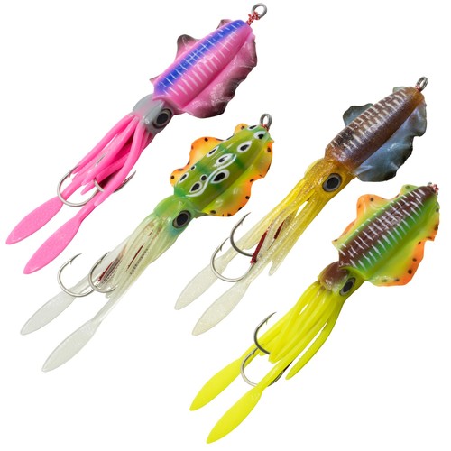 Flatter squid oktopus - flatter,