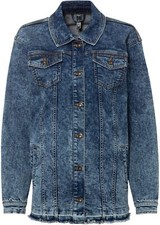Jeansjacke mit druck 38 - jeansjacke,