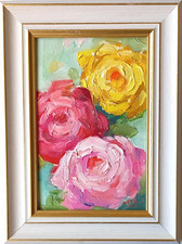 Gemälde neu blumen abstrakt - gemälde,