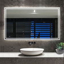 Badspiegel mit led - mit, beleuchtung