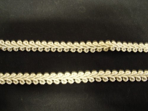 Posamentenborte silber 1cm - ca.,
