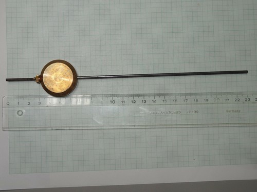 Pendel 28mm messing boley - pendel,